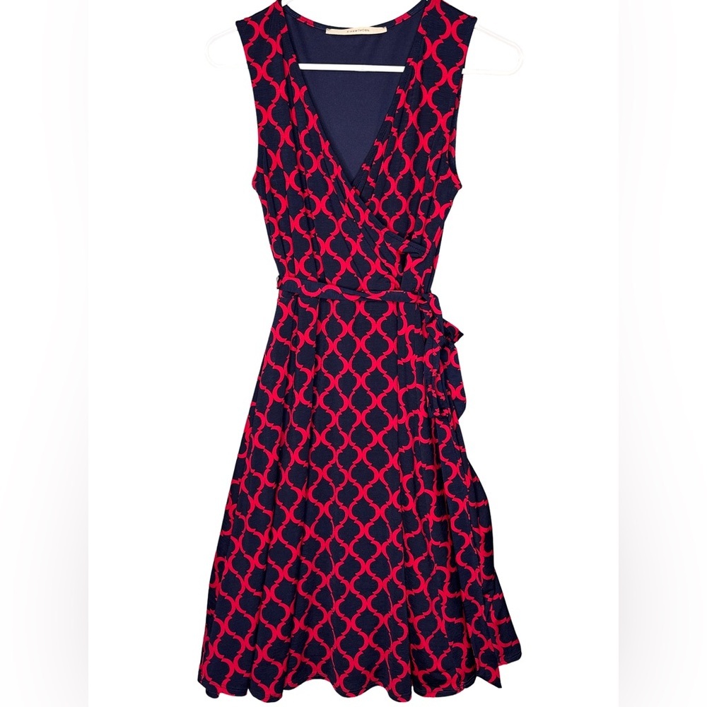 41 Hawthorn Kassidy Faux Wrap Midi Dress Small